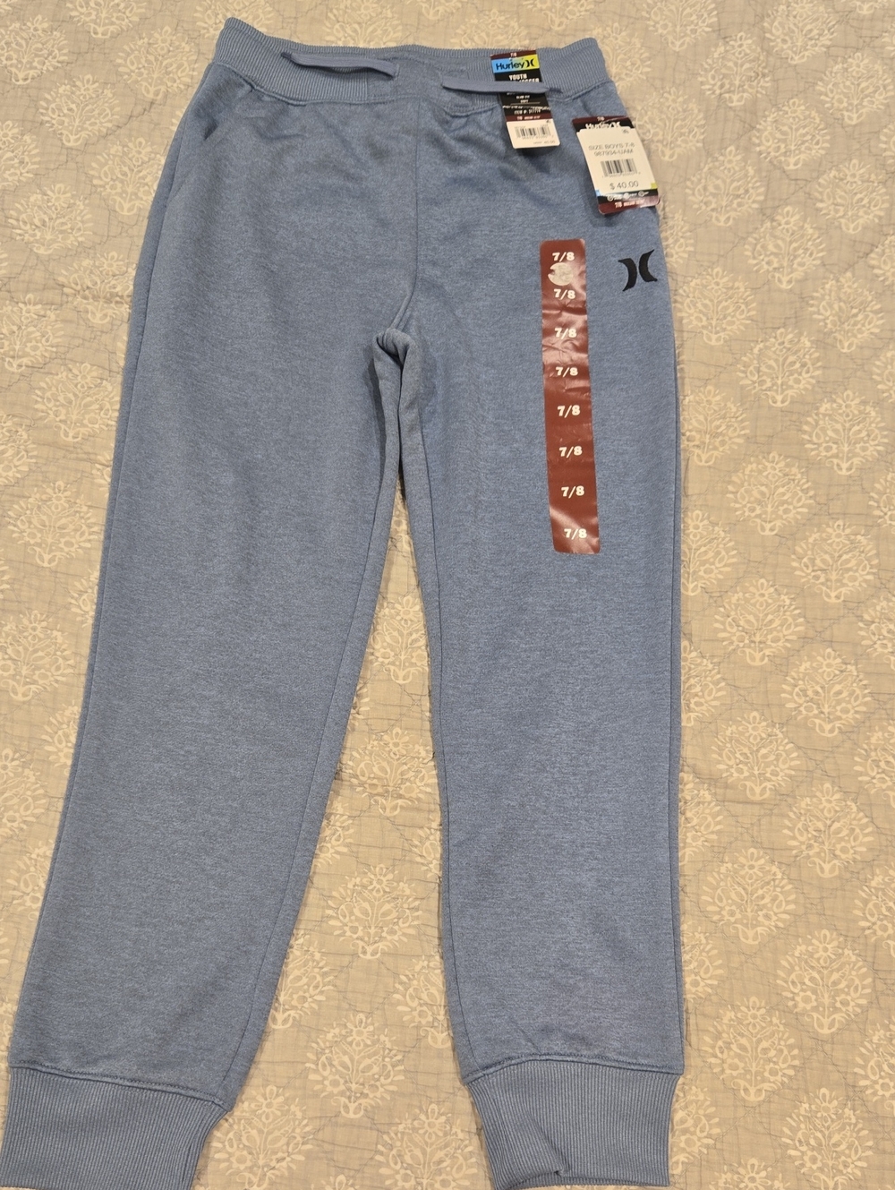 Hurley Kids Light Blue Jogger Sweatpants